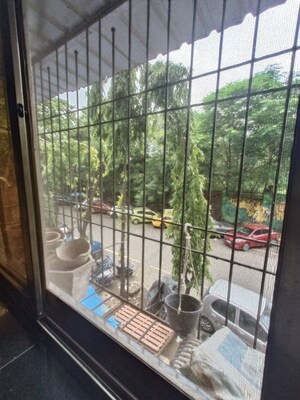 Balcony in 2 BHK Apartment at Sector 12 Kopar Khairane – for Rent