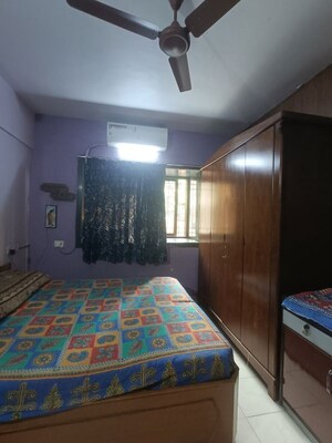Bedroom in 2 BHK Apartment at Sector 12 Kopar Khairane – for Rent