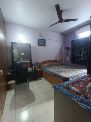 Bedroom in 2 BHK Apartment at Sector 12 Kopar Khairane – for Rent