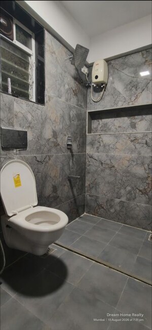 Bathroom in 1 BHK Apartment at Accord Bindra One, Andheri East – for Rent