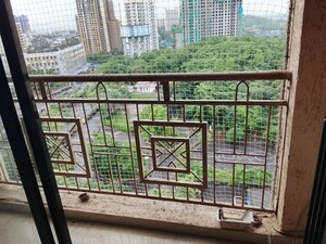 Balcony in 3 BHK Apartment at Thane West – for Rent