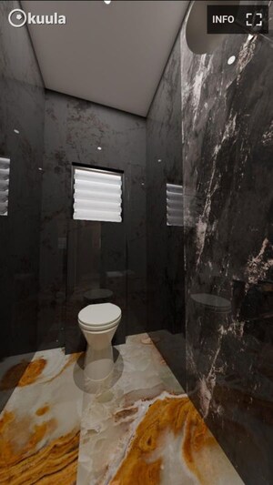 Bathroom in 2 BHK Builder Floor at Greencrew Riddhi Siddhi NX, Kalher – for Sale