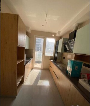 Kitchen in 3 BHK Apartment at The Ananta Aspire, Utrathiya – for Rent