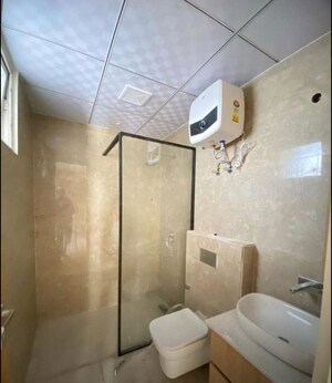 Bathroom in 3 BHK Apartment at The Ananta Aspire, Utrathiya – for Rent