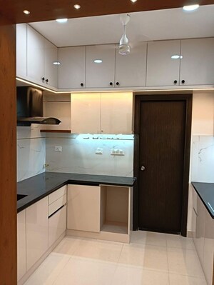 Kitchen in 3 BHK Apartment at Hallmark Skyrena, Narsingi – for Rent