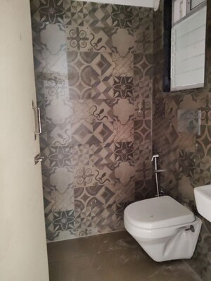 Bathroom in 1 BHK Apartment at Sanghvi Evana, Worli – for Rent