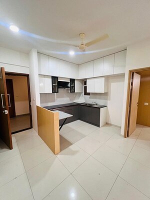 Kitchen in 3 BHK Apartment at Trendsquares Ambience, Thanisandra Main Road – for Rent