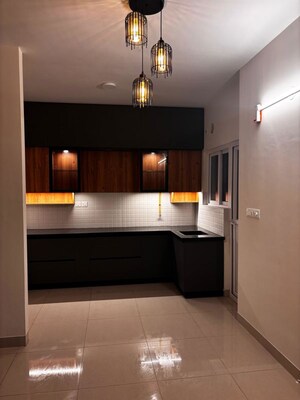 Kitchen in 3 BHK Apartment at Trendsquares Ambience, Thanisandra Main Road – for Rent