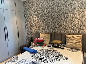 Bedroom in 4 BHK Apartment at One Hiranandani Park, Ghodbunder Road – for Rent