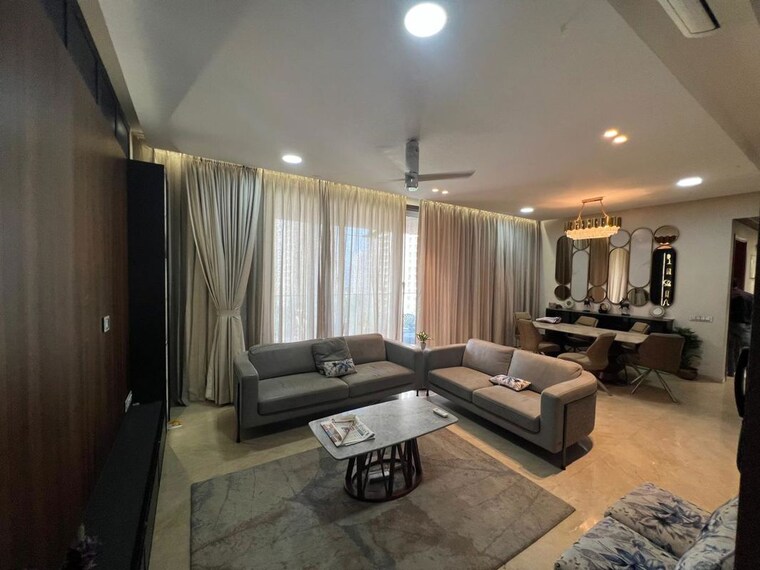 Living Room, one-hiranandani-park 4 Bedroom 1800 Sq.Ft. Apartment In Ghodbunder Road Thane 10597147