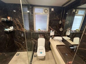 Attached Bathroom in 2 BHK Apartment at Courtyard by Narang Realty and The Wadhwa Group, Pokhran Road No Two – for Sale