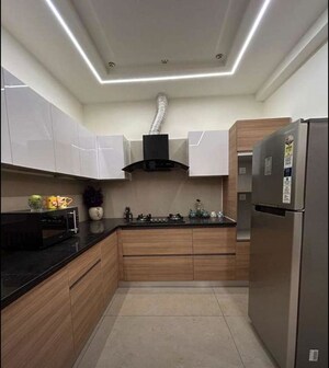 Kitchen in 3 BHK Apartment at Maya Green Lotus Saksham, International Airport Road – for Rent