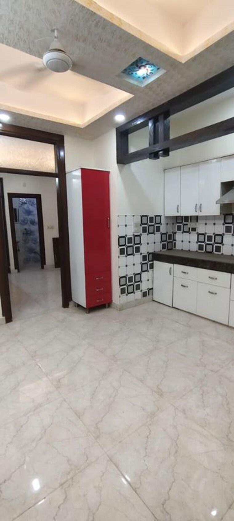 Kitchen, maya-homes 1 Bedroom 650 Sq.Ft. Builder Floor In Indrapuram Ghaziabad 10597194