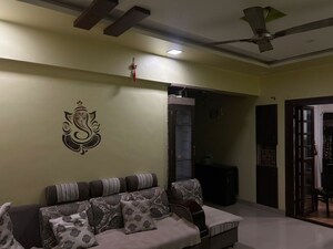 Living Room in 2 BHK Apartment at Aishwaryam Greens Co-operative Housing Society, Wakad – for Rent