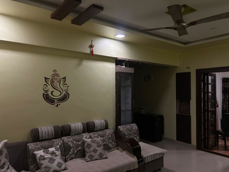 Living Room, aishwaryam-greens-co-operative-housing-society 2 Bedroom 950 Sq.Ft. Apartment In Wakad Pune 10597234