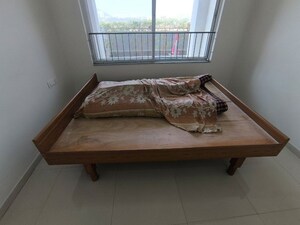Bedroom in 2 BHK Apartment at Godrej 24, Hinjewadi – for Rent
