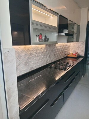 Kitchen in 4 BHK Apartment at Godrej Meridien, Sector 106 – for Sale