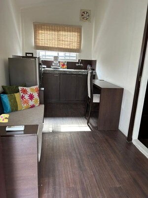Kitchen in Studio Apartment at Defence Colony – for Rent