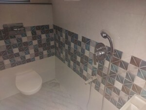 Bathroom in 2 BHK Apartment at Vardhaman Moonstone, Tathawade – for Rent