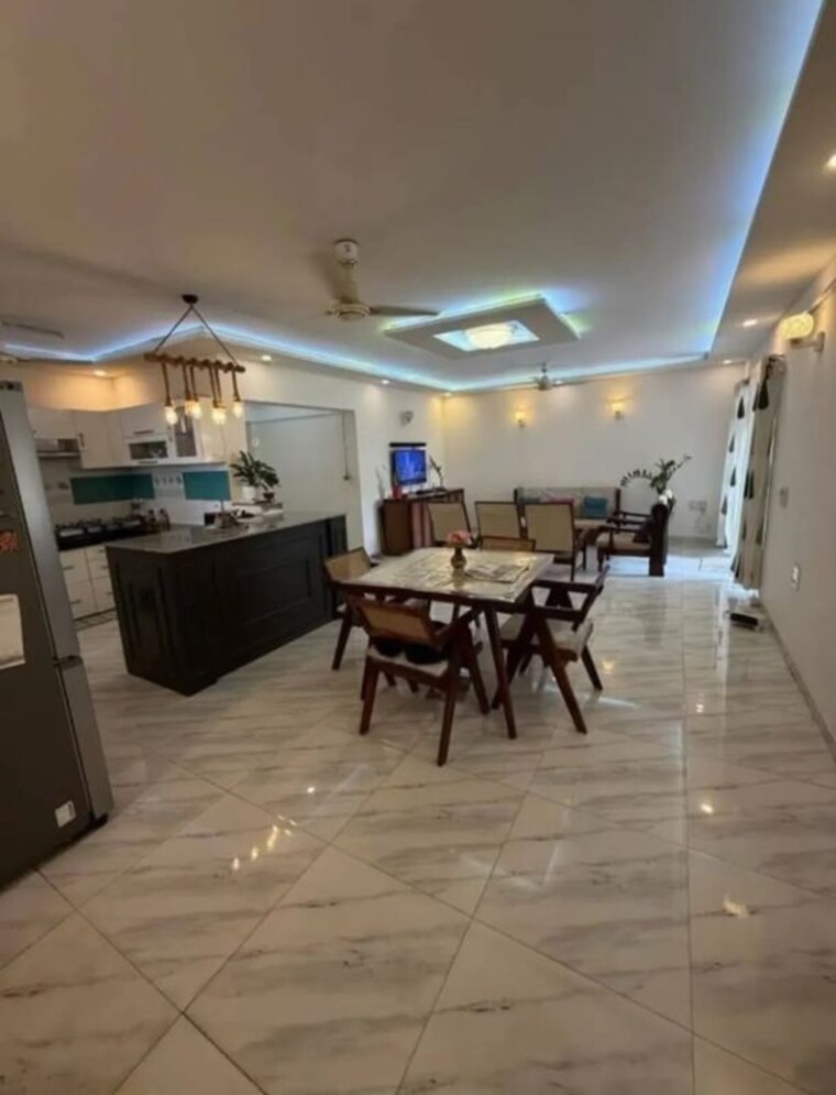 Dining area, kumar-suraksha 3 Bedroom 1450 Sq.Ft. Apartment In Kondhwa Pune 9929869