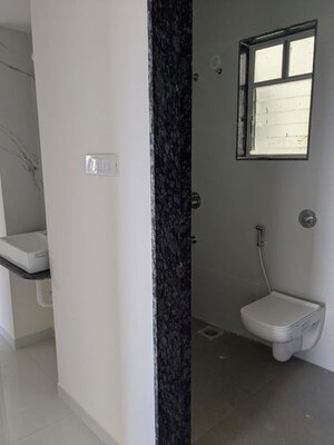 Bathroom in 3 BHK Apartment at Sukhwani Coloronic, Ravet – for Rent