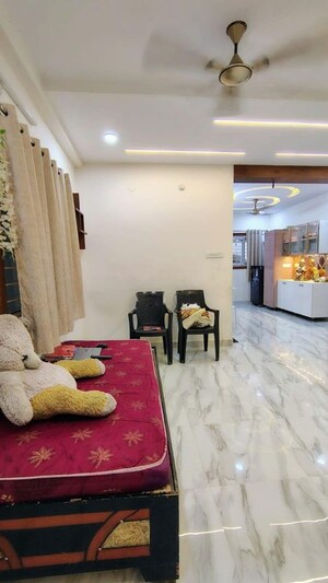 Bedroom in 2 BHK Apartment at Kruthi Residency, Ameenpur – for Rent