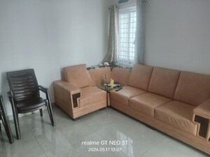 Living Room in 3 BHK Apartment at Hallmark Sunnyside, Manchirevula – for Rent