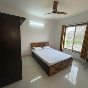 Bedroom in 2 BHK Apartment at Shree Tirupati Maple Tower, Kondhwa – for Rent