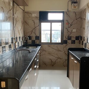 Kitchen in 2 BHK Apartment at Ram Tower CHS, Borivali West – for Rent