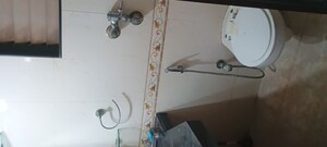 Bathroom in 2 BHK Apartment at Lake Home, Powai – for Rent