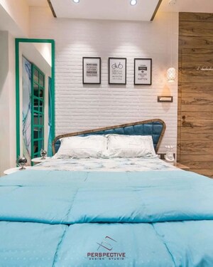 Bedroom in 2 BHK Apartment at Lodha Amara, Kolshet Road – for Rent