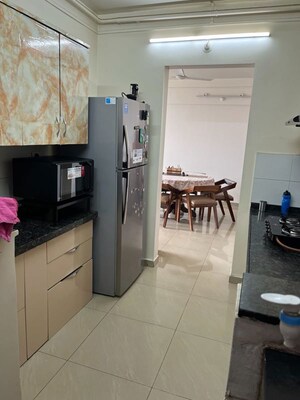 Kitchen in 2 BHK Apartment at Magarpatta Jasminium, Hadapsar – for Rent