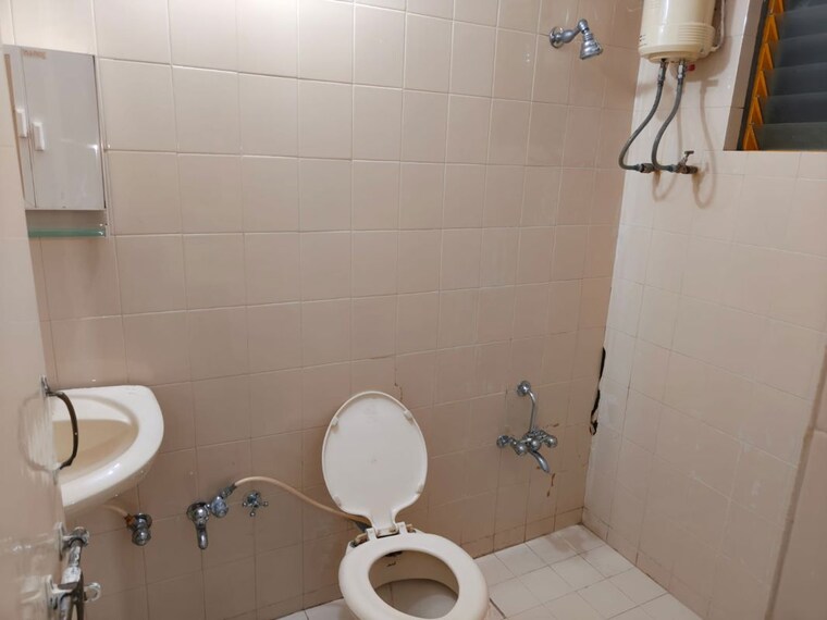 Bathroom, ambli 2 Bedroom 1250 Sq.Ft. Apartment In Ambli Ahmedabad 10597457
