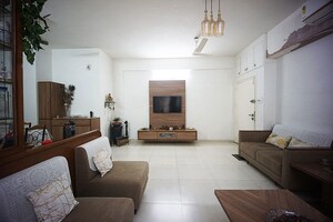 Living Room in 3 BHK Apartment at Satellite – for Sale