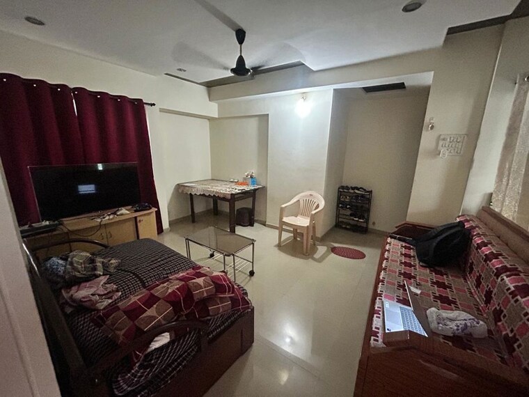 Living Room, sai-silicon-valley-chsl 2 Bedroom 1000 Sq.Ft. Apartment In Balewadi Pune 10597541