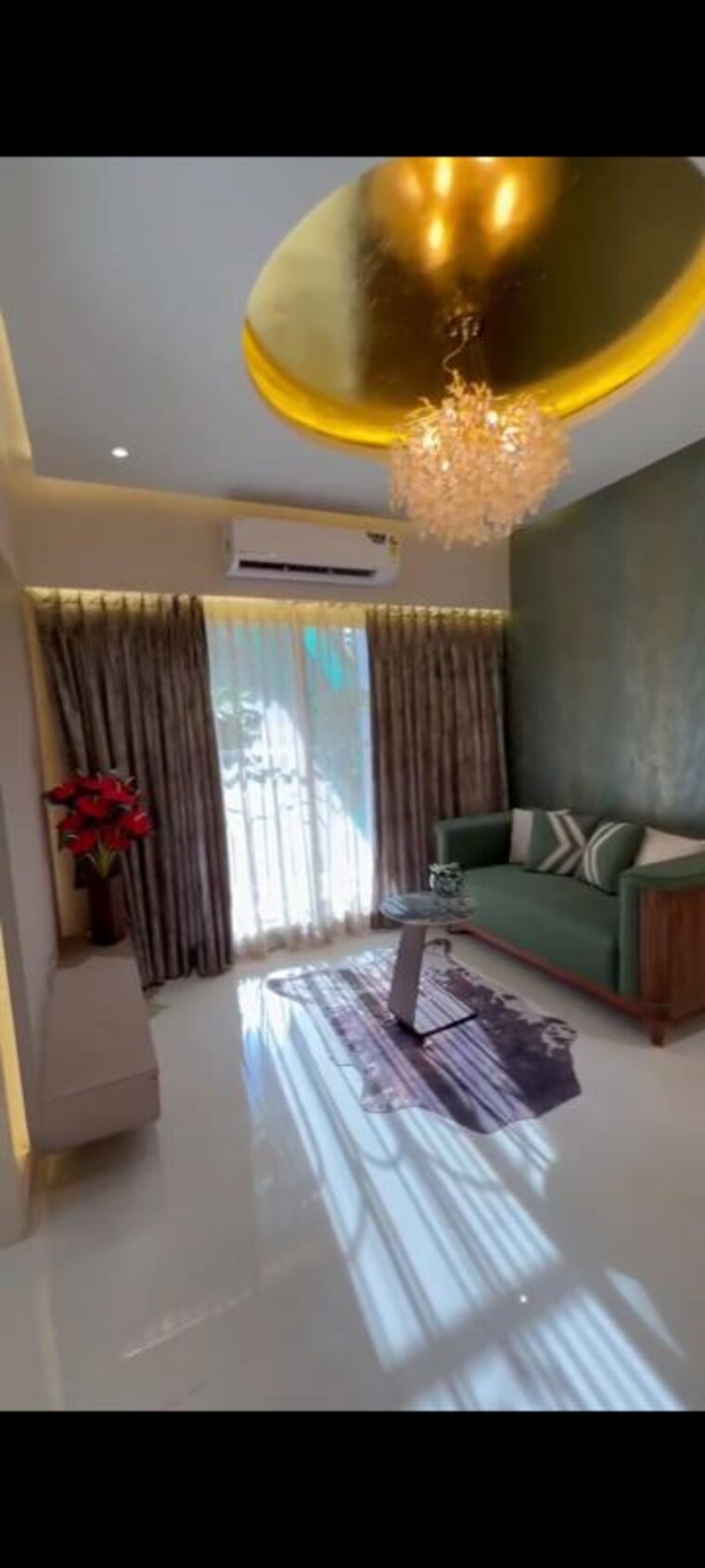 Living Room, raunak-unnathi-woods-supreme 2 Bedroom 650 Sq.Ft. Apartment In Ghodbunder Road Thane 10597512