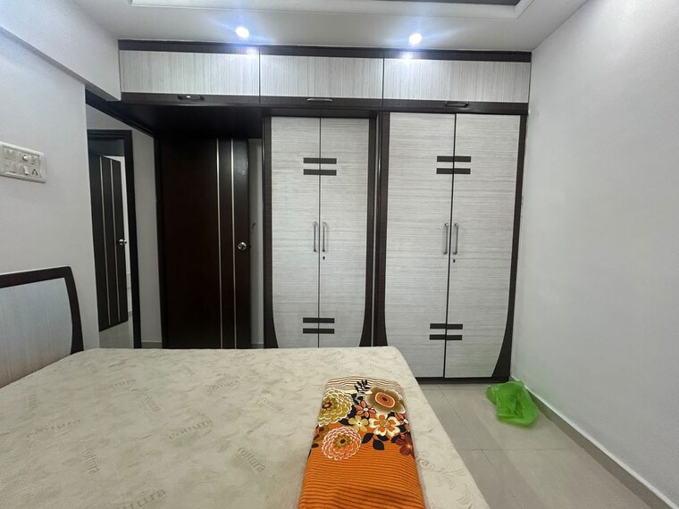 Bedroom, om-elegance 2 Bedroom 600 Sq.Ft. Apartment In Malad West Mumbai 10597552