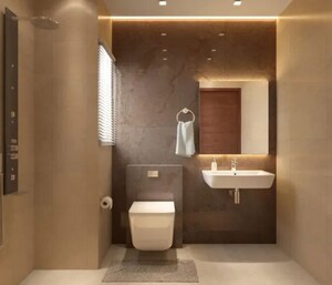 Attached Bathroom in 3 BHK Villa at Patwari – for Sale