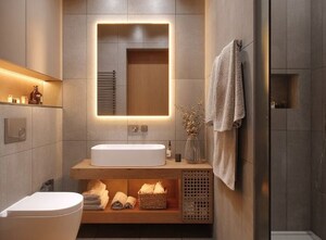 Attached Bathroom in 3 BHK Villa at Patwari – for Sale