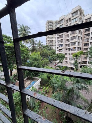 Balcony in 3 BHK Apartment at Om Shanaaz Apartments, Andheri West – for Rent