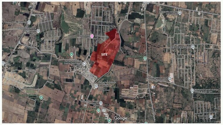 Map Location, mansanpalle 4 Bedroom 3600 Sq.Ft. Villa In Mansanpalle Hyderabad 10597639
