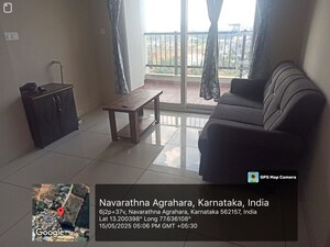 Living Room in 2 BHK Apartment at UKN The Belvedere, Devanahalli – for Sale