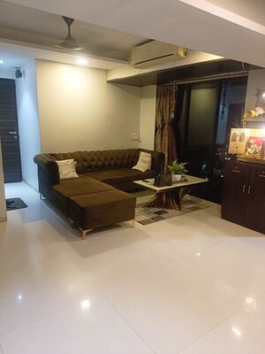 Living Room in 1 BHK Apartment at Apeksha CHS, Andheri West – for Sale