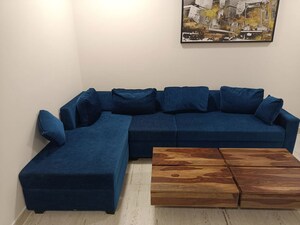 Living Room in 1 BHK Apartment at Sushant Lok I – for Rent