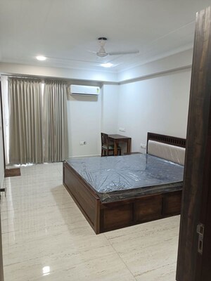 Bedroom in 1 BHK Apartment at Sushant Lok I – for Rent