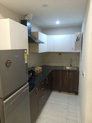 Kitchen in 1 BHK Apartment at Sushant Lok I – for Rent