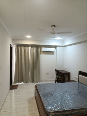 Bedroom in 1 BHK Apartment at Sushant Lok I – for Rent