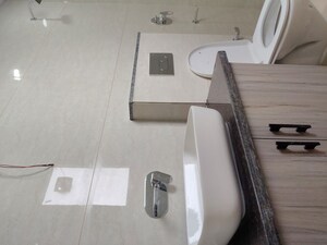 Bathroom in 3 BHK Builder Floor at Sector 57 – for Rent