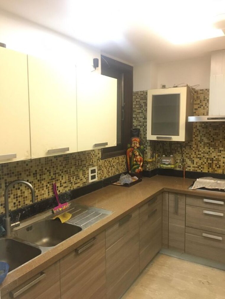 Kitchen, new rajinder nagar 3 Bedroom 1809 Sq.Ft. Builder Floor In New Rajinder Nagar Delhi 10597745