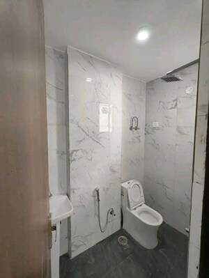 Bathroom in 1 BHK Apartment at Chattarpur – for Rent
